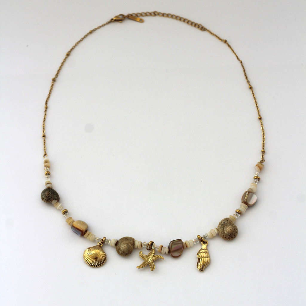 COLLAR CONCHITAS DE MAR