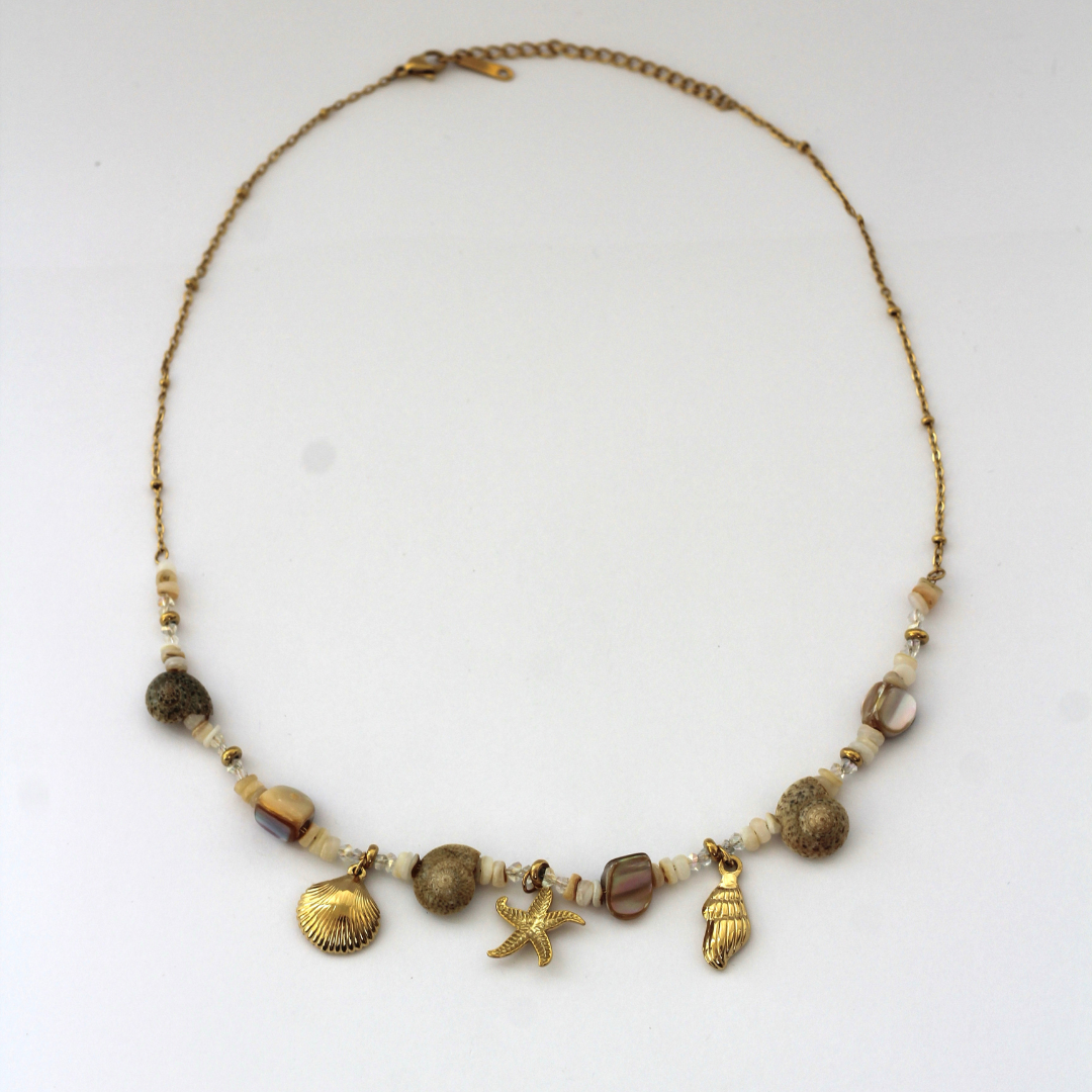 COLLAR CONCHITAS DE MAR