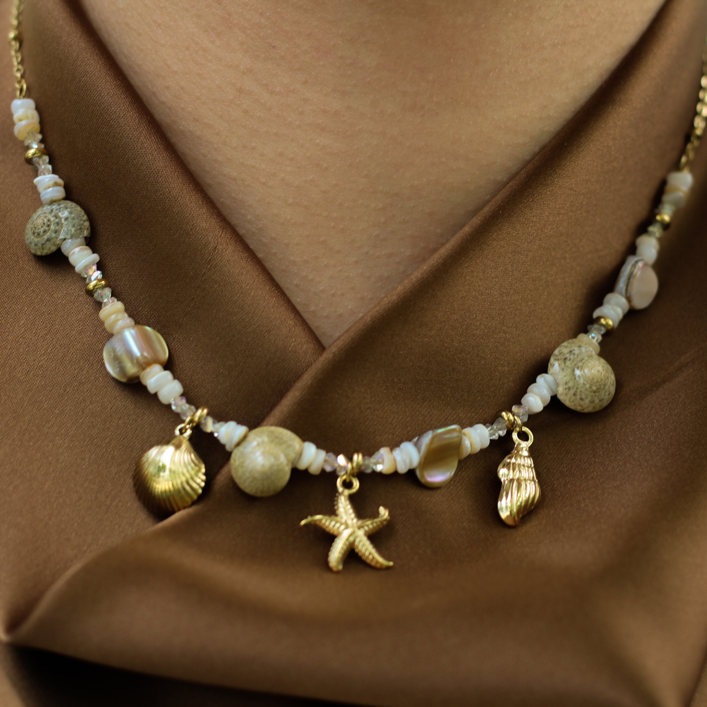 COLLAR CONCHITAS DE MAR