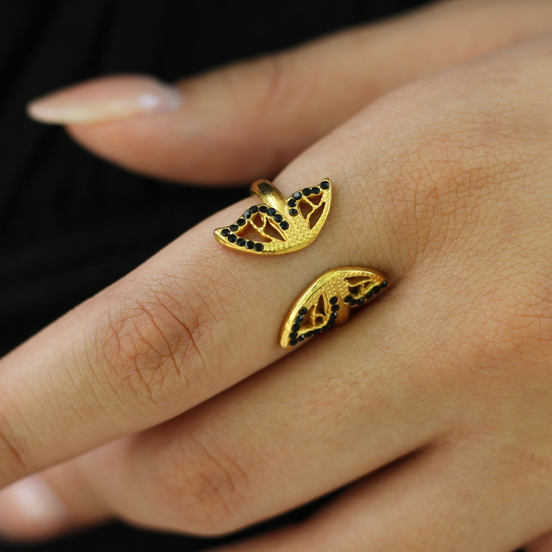 ANILLO MAPIPOSA - Capado en oro
