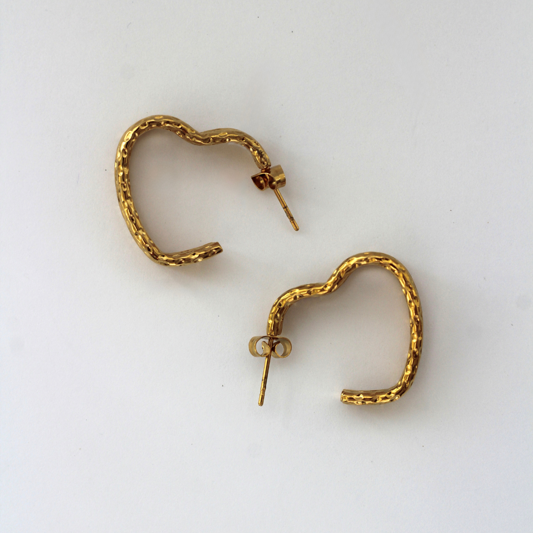 ARETES CORAZÓN 3 CAPAS