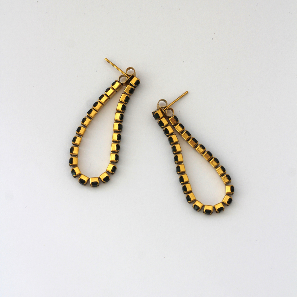 ARETES VERDE ESMERALDA