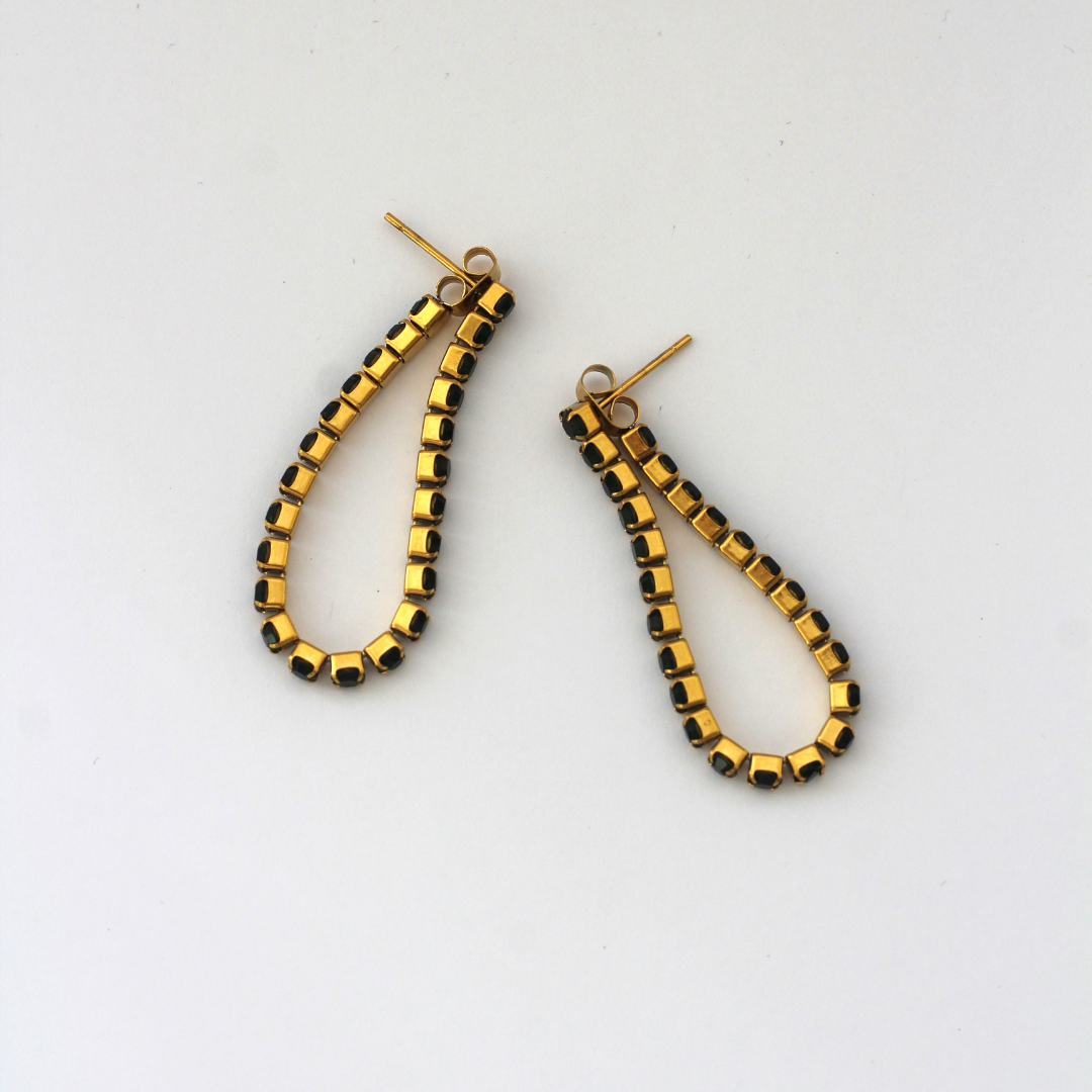 ARETES VERDE ESMERALDA