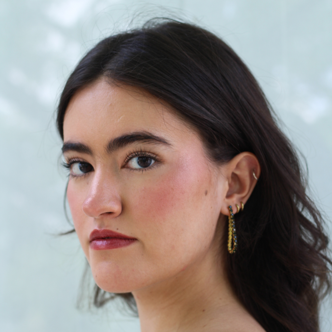 ARETES VERDE ESMERALDA